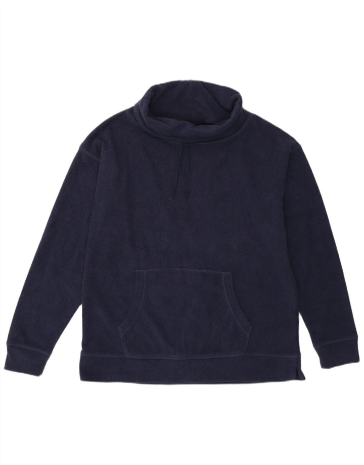 Fat Face Sweat-shirt coupe décontractée pour femme Bleu marine moyen UK 14