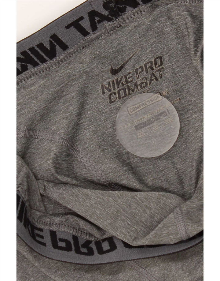 Nike Legging court de compression graphique pour homme 2XL Gris Colorblock