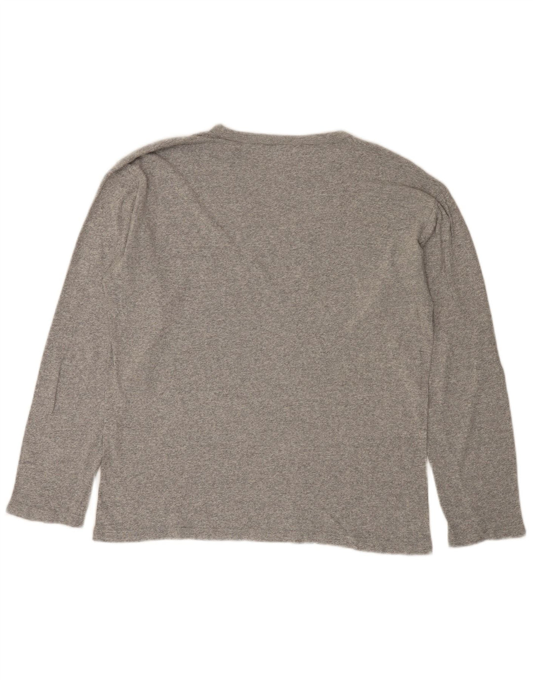 CHAMPION Haut Graphique Manches Longues Homme Gris Moyen Moucheté