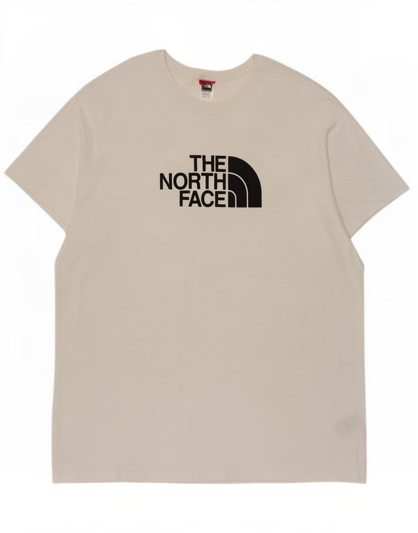 The North Face T-Shirt graphique pour hommes, haut 2XL en coton blanc