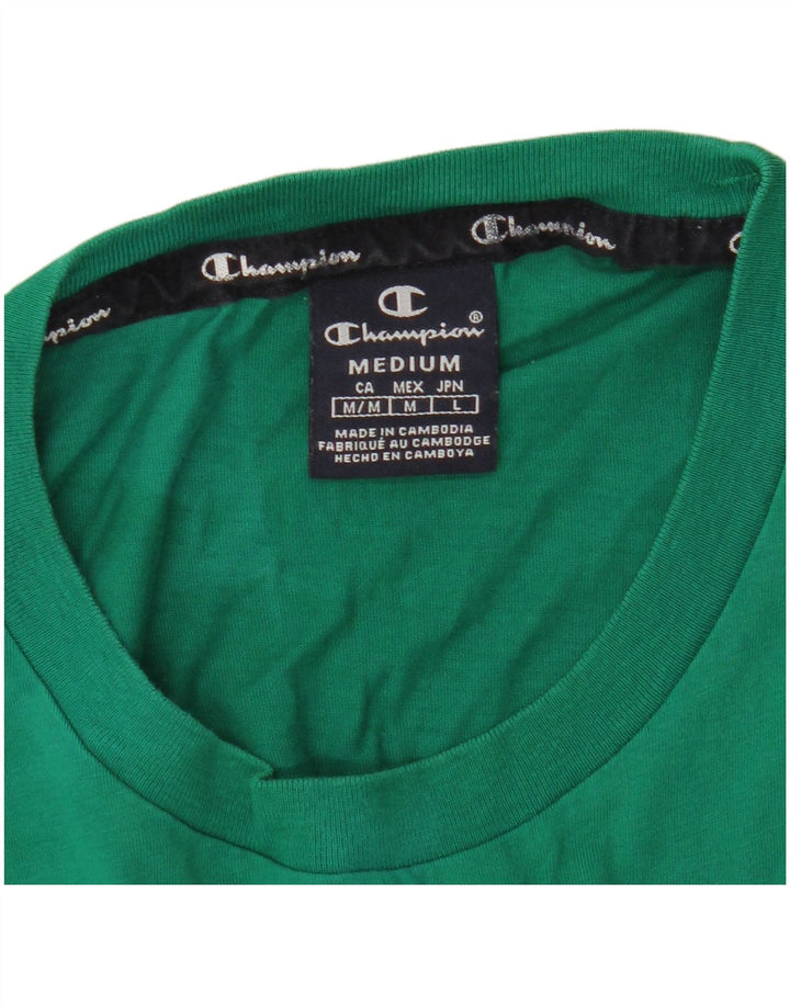 Champion T-Shirt Graphique Homme Blanc Moyen Colourblock