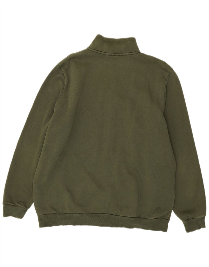 PUMA Veste de survêtement pour homme XL Kaki Coton