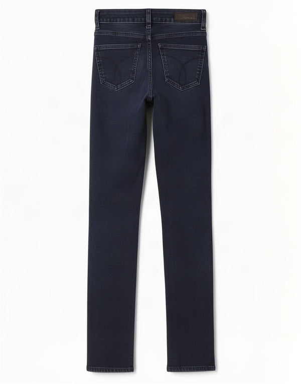 Calvin Klein Jean skinny ultime pour femme US 2 XS W26 L32 Bleu marine Coton