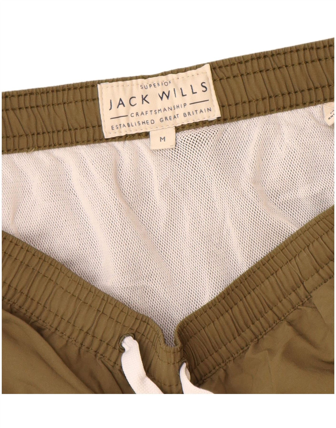 Jack Wills Short De Bain Homme Kaki Moyen Polyamide