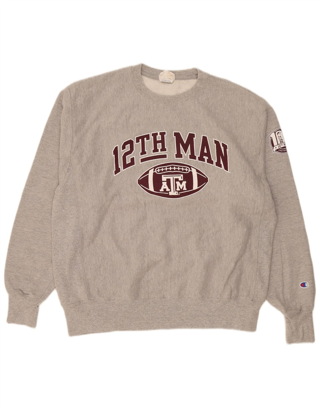 Champion Sweat-shirt graphique pour hommes, grand coton gris