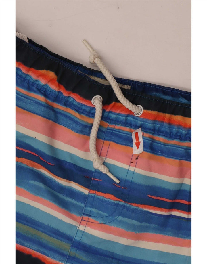 Penguin Short de Bain Homme Petit Polyester Rayé Multicolore