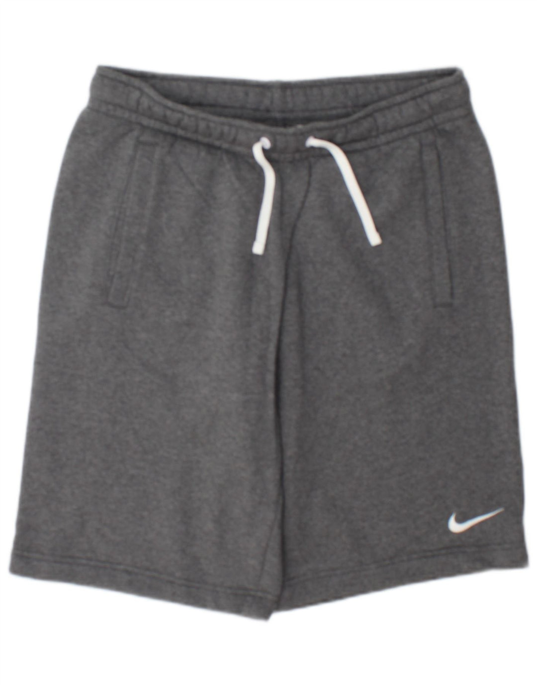 Short de sport Nike en coton moucheté gris moyen