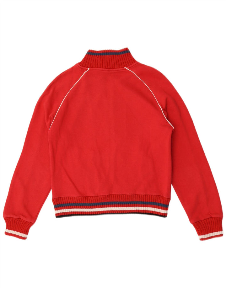 Lotto Veste de survêtement pour femme UK 12 Coton rayé rouge moyen