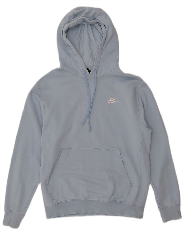 Nike Pull à capuche pour homme en coton bleu Taille S