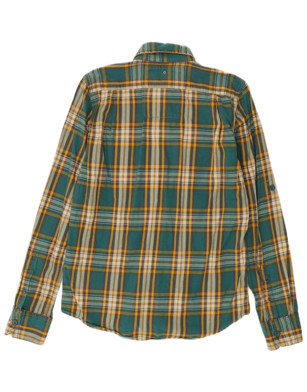 Superdry Chemise En Flanelle Grand Carreau Vert Coton Homme