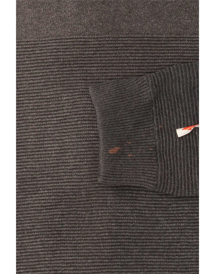 Zara Pull Cardigan Garçon 11-12 ans Gris Moyen Coton