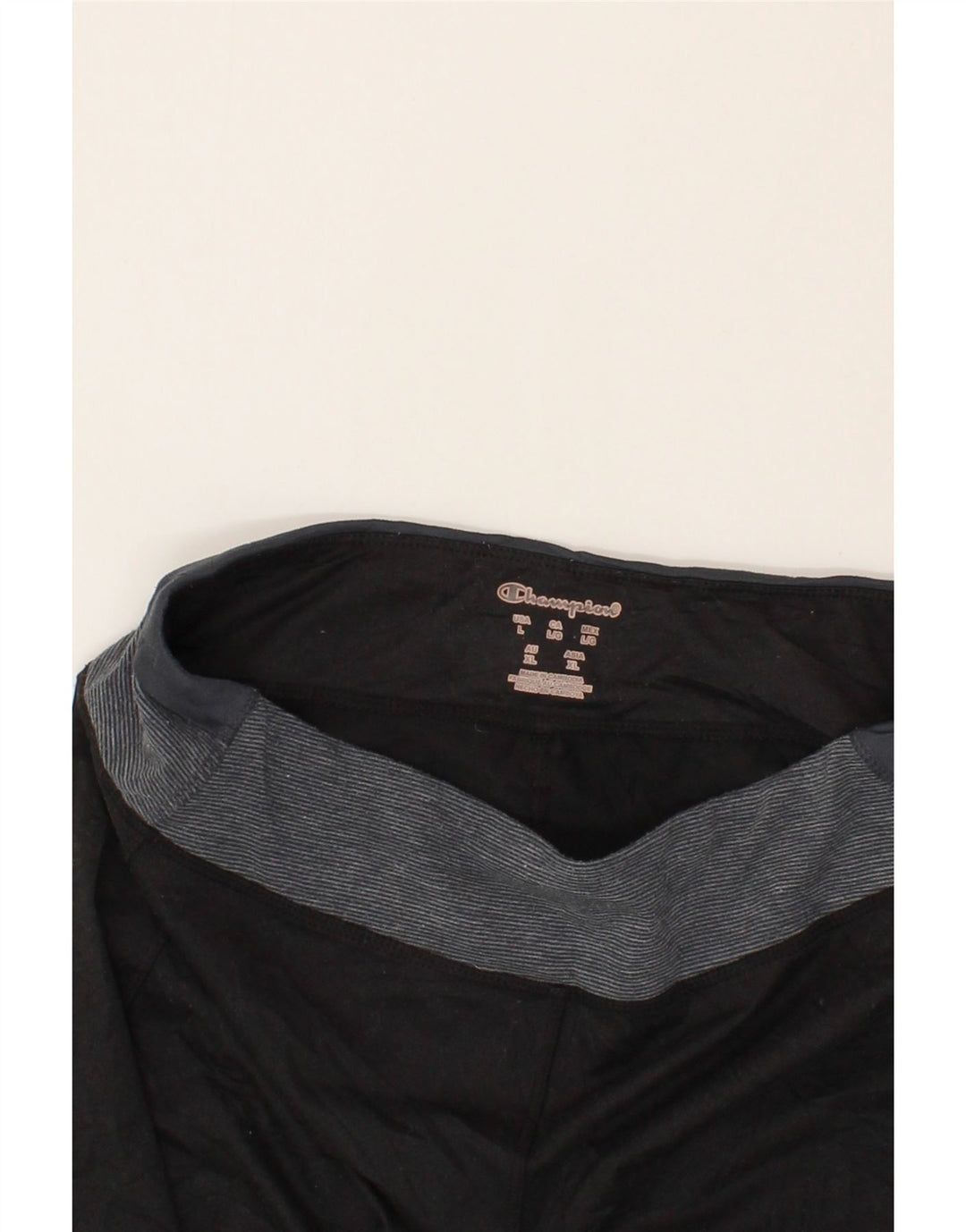 CHAMPION Womens Leggings UK 14 Large Grey Colourblock Vintage Champion and Second-Hand Champion from Messina Hembry 