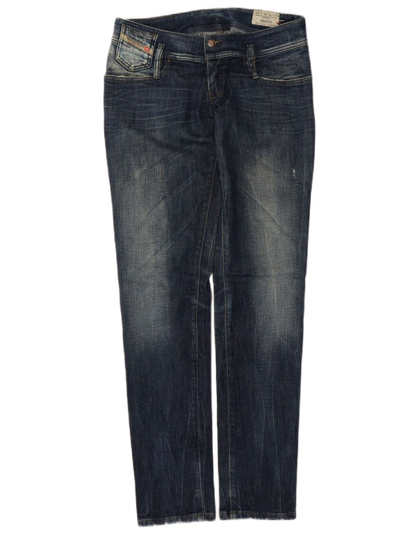 Jean Slim Taille Basse Femme Diesel Matic W29 L32 Bleu Coton