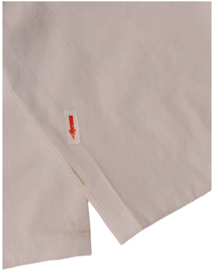 Puma Pantalon droit décontracté pour homme W32 L32 Blanc Polyester