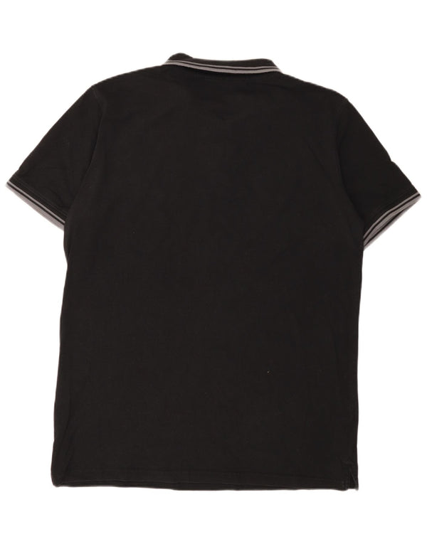Carrera Polo Homme 2XL Noir Coton
