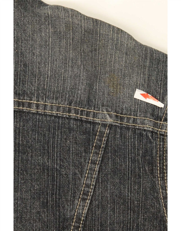 veste en denim homme vintage UK 40 Grand coton bleu