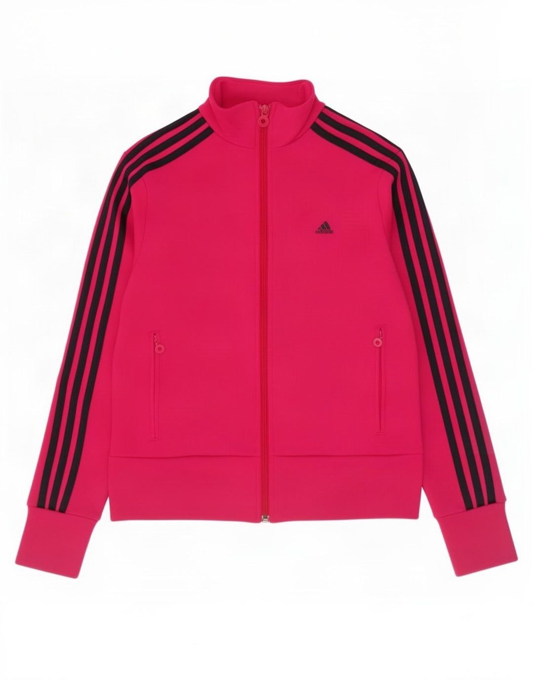 Adidas Veste de survêtement pour femme UK 12 Rose moyen Polyester