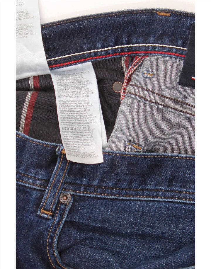 Tommy Hilfiger Jean Slim Homme W36 L32 Bleu Marine Coton