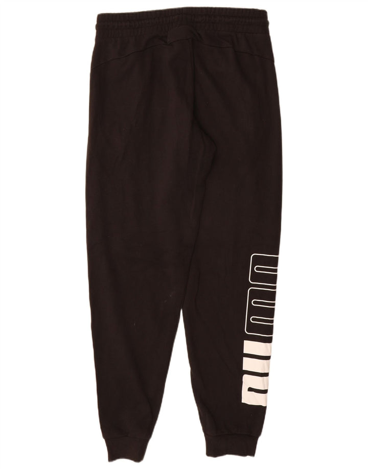PUMA Pantalon de Survêtement Graphique Homme Noir Moyen Coton