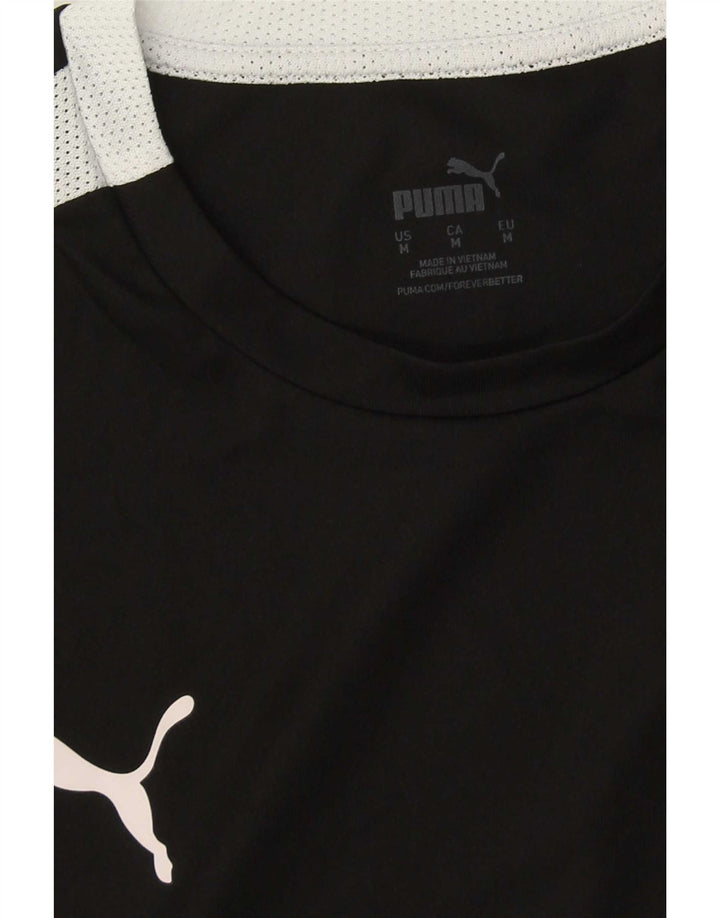Puma T-Shirt Top Homme Noir Colorblock