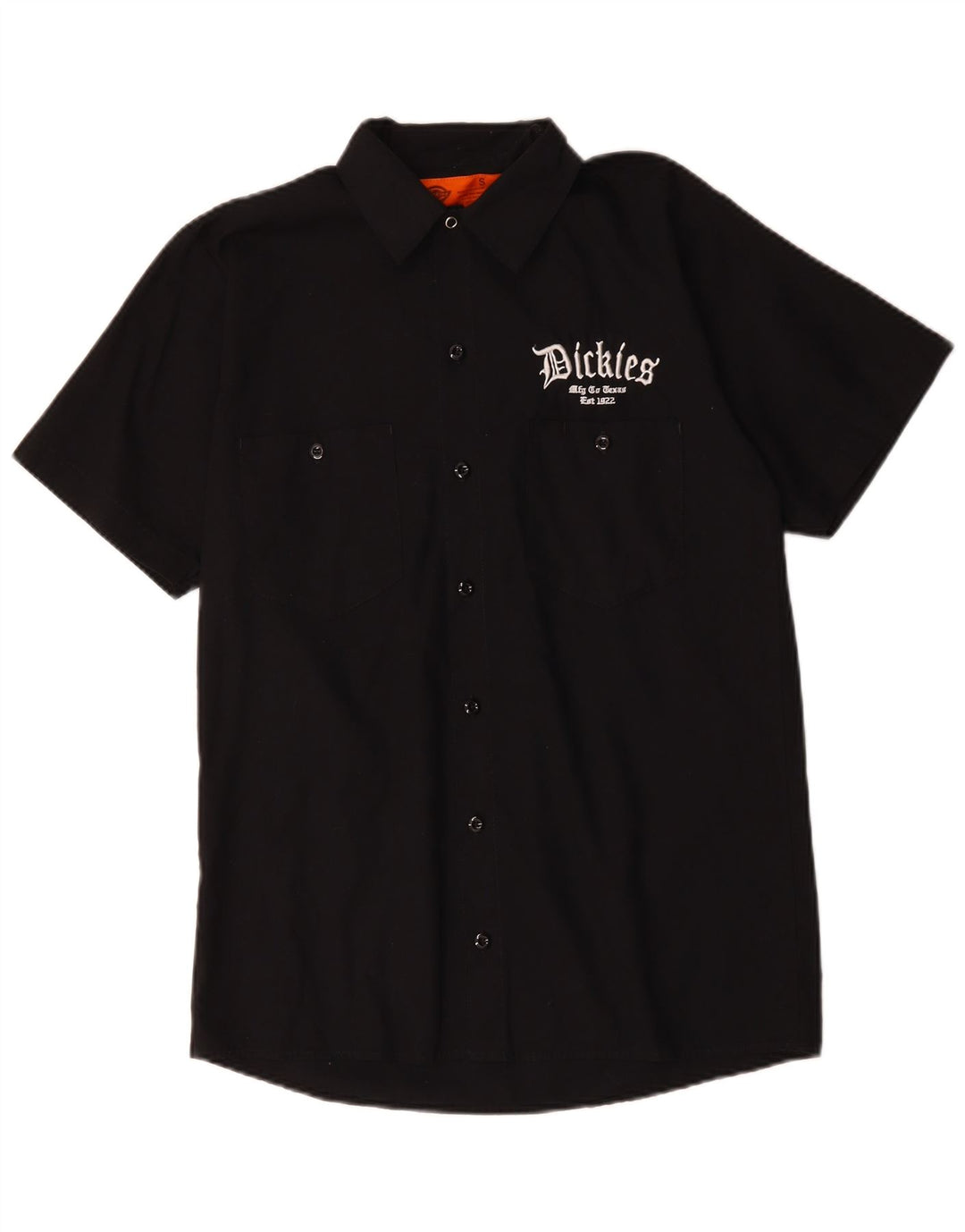 DICKIES Chemise graphique à manches courtes pour homme Petit coton noir