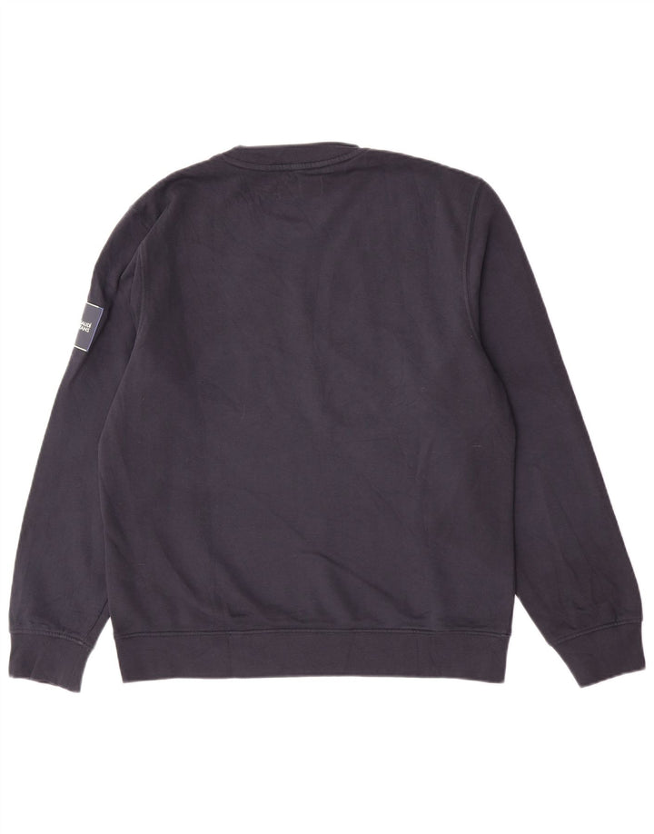 Gaudi Homme Sweatshirt Jumper Moyen Bleu Marine Coton