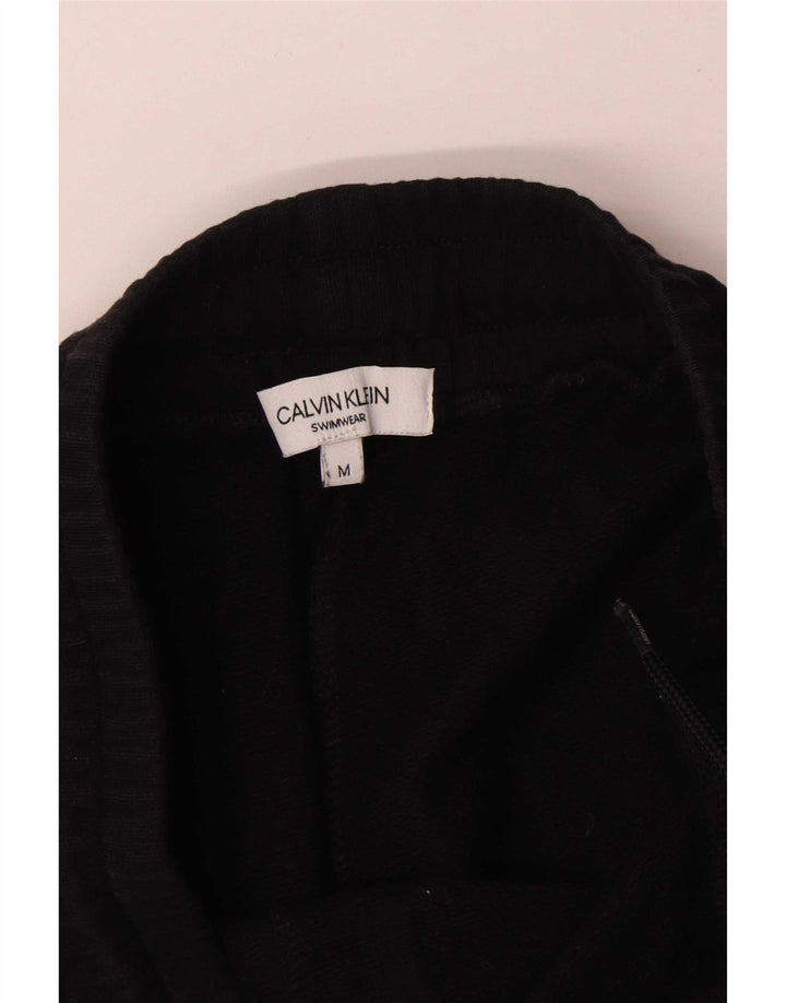 Calvin Klein Short de bain homme en coton noir moyen