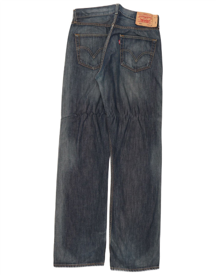 Levi's Jean Droit 501 Femme W34 L36 Bleu Coton