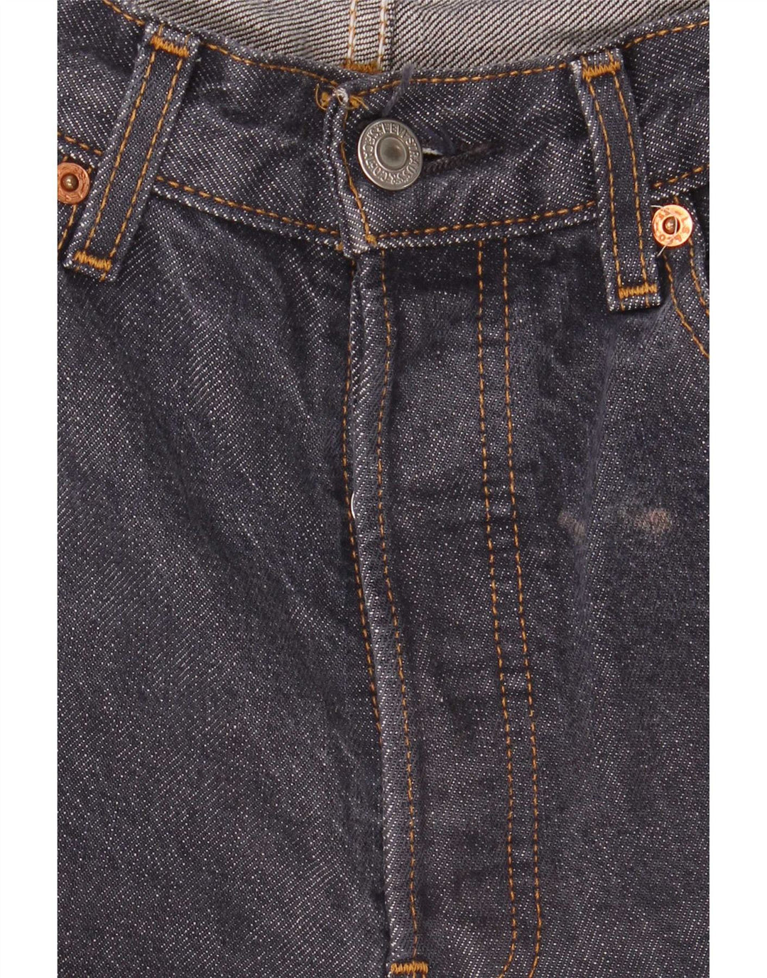 Levi's Jean Droit Court W31 L25 Homme Bleu Marine Coton