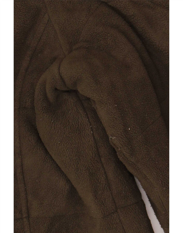 Marks & Spencer Veste polaire pour femme UK 12 Polyester vert moyen