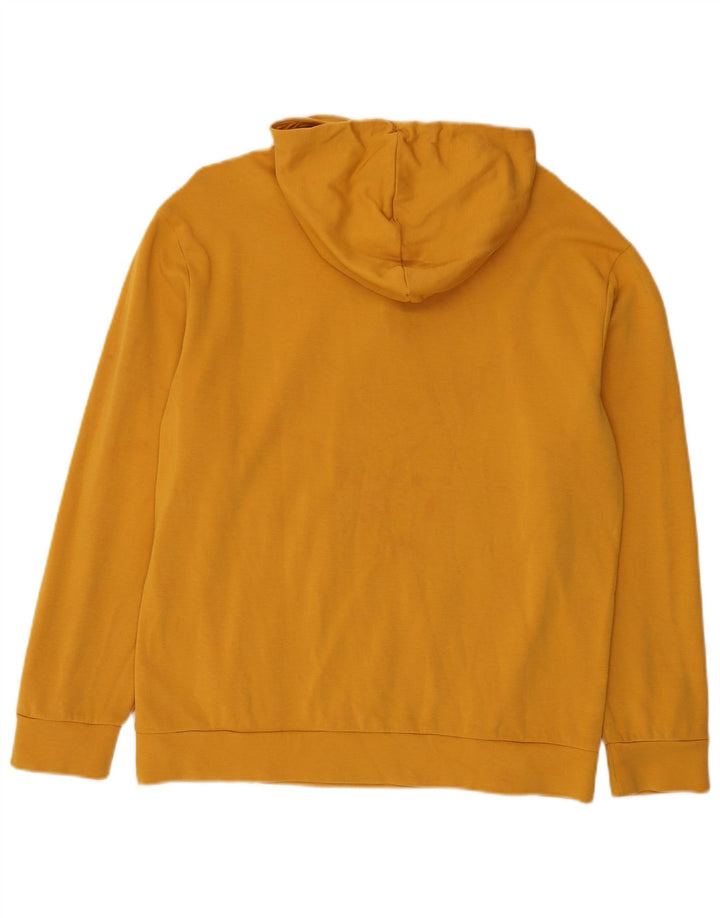 Puma Sweat à Capuche Homme Jaune Moyen Coton