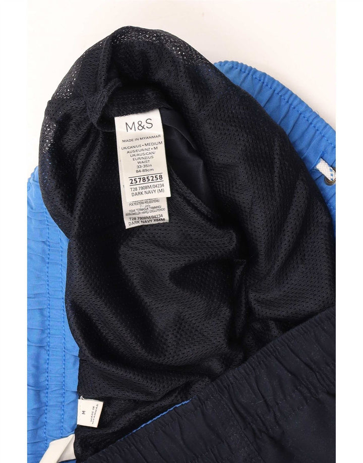 Marks & Spencer Short de bain homme bleu marine moyen polyester