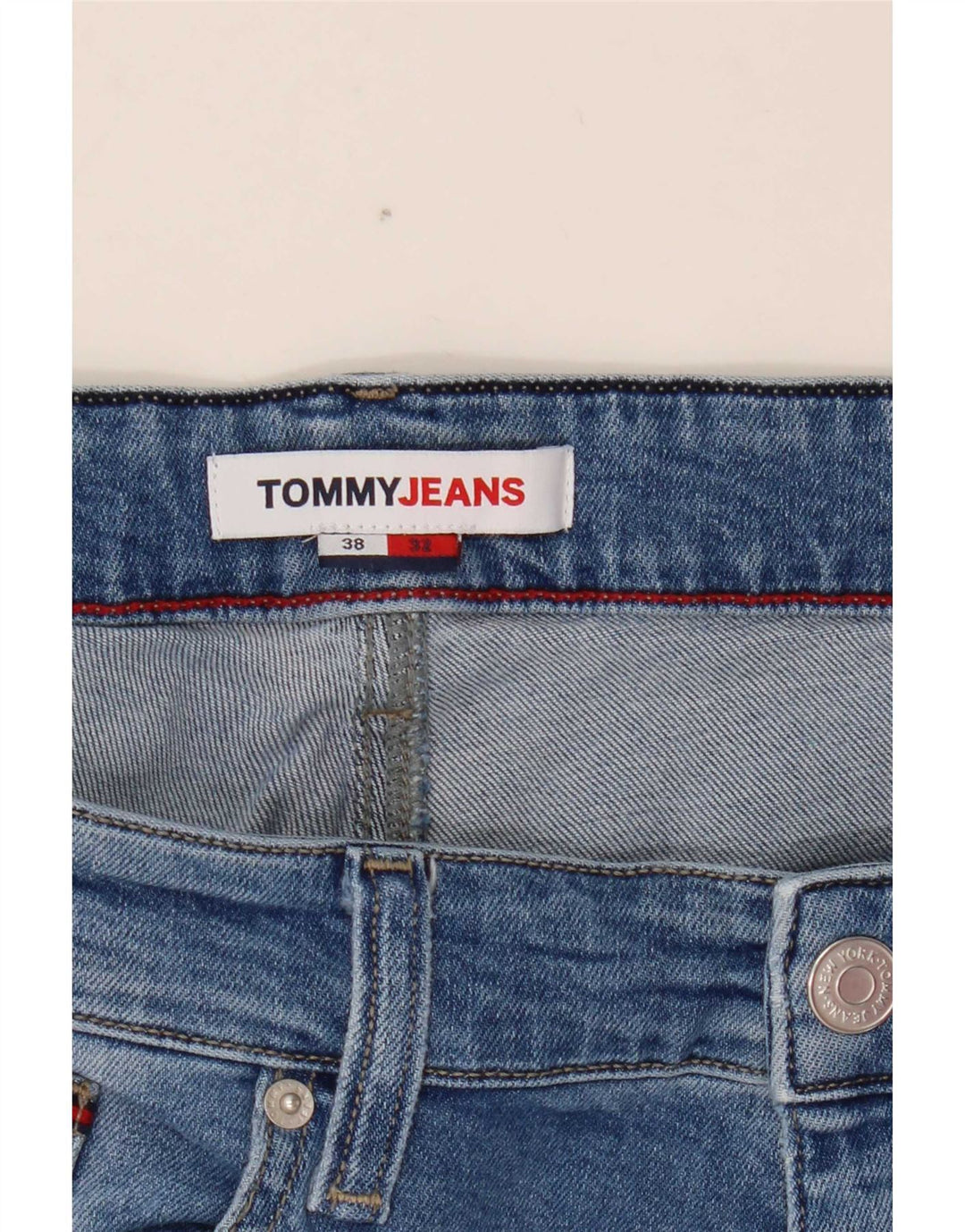 Tommy Hilfiger Jean Slim Homme W38 L29 Bleu