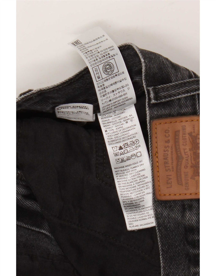 Levi's Jean Middy Straight Femme W29 L31 Gris Coton