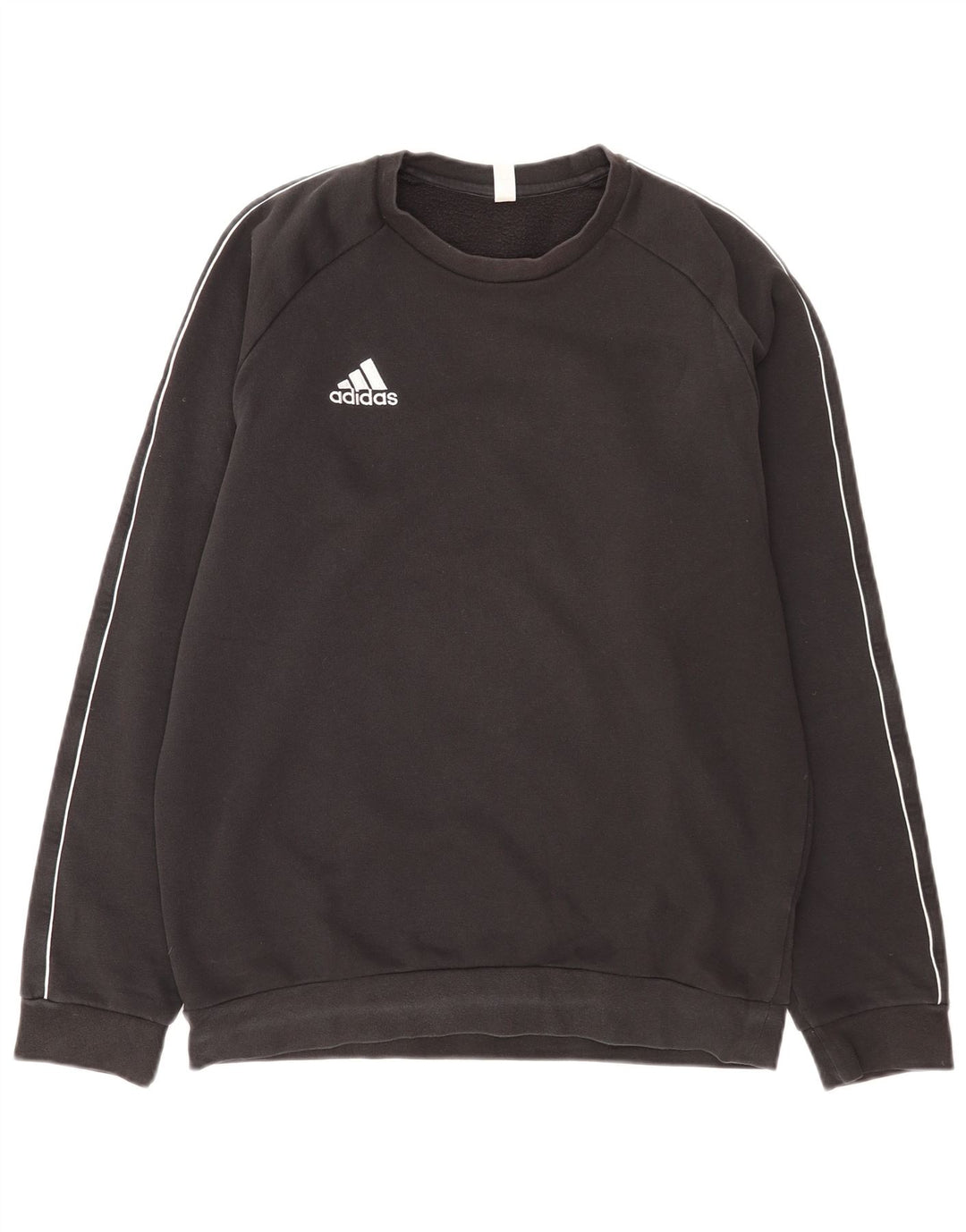 Adidas Sweat-shirt pour homme en coton noir moyen