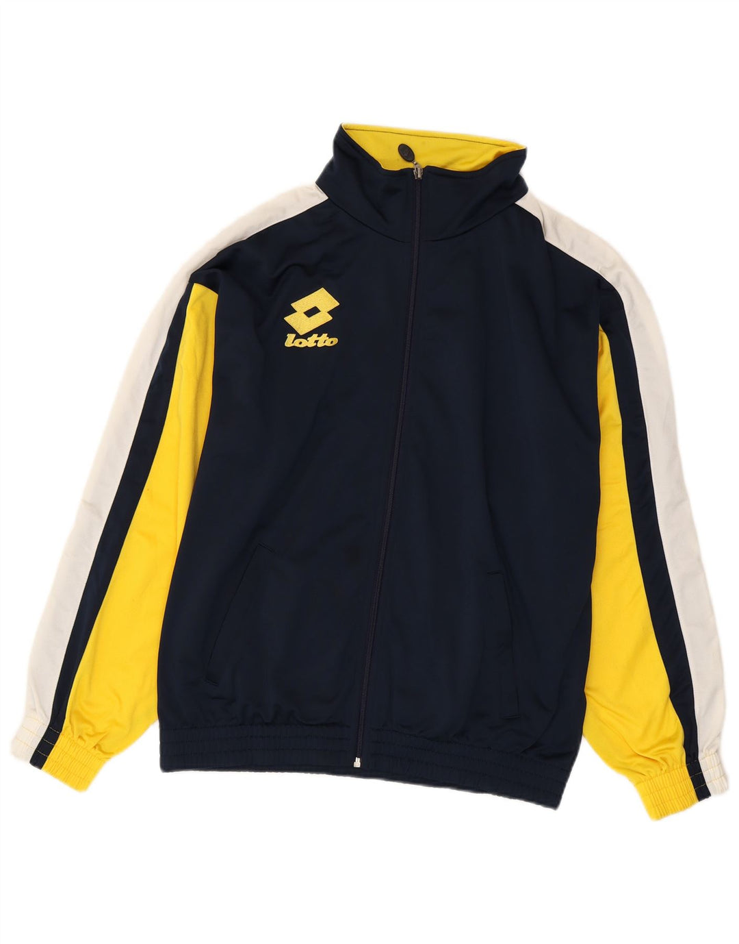 Lotto Veste de Survêtement Graphique Homme Bleu Marine Moyen Colourblock
