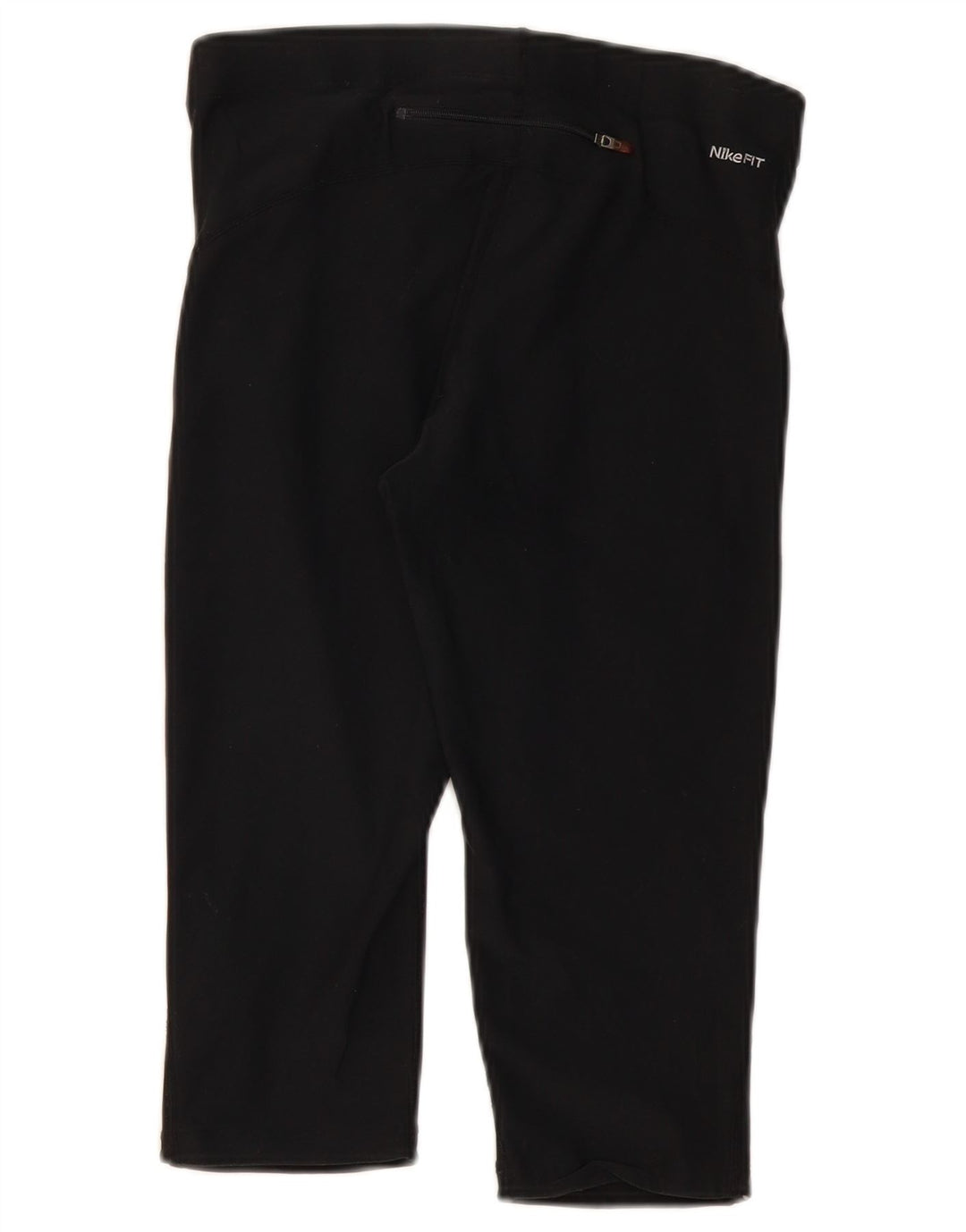 Legging Capri Nike Femme UK 10/12 Noir Moyen Polyester