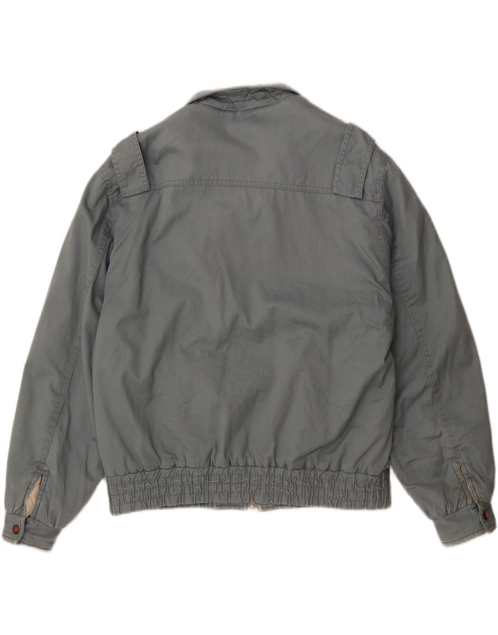 C & A Mens Bomber Jacket EU 44 XS Blue Cotton Vintage C & A and Second-Hand C & A from Messina Hembry 