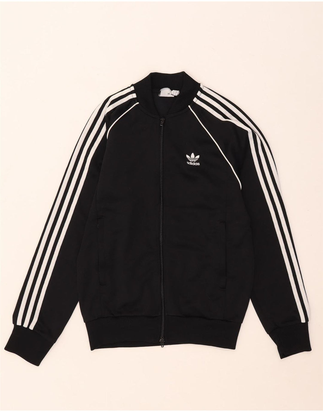 Adidas Veste de survêtement pour homme Petit Noir Polyester
