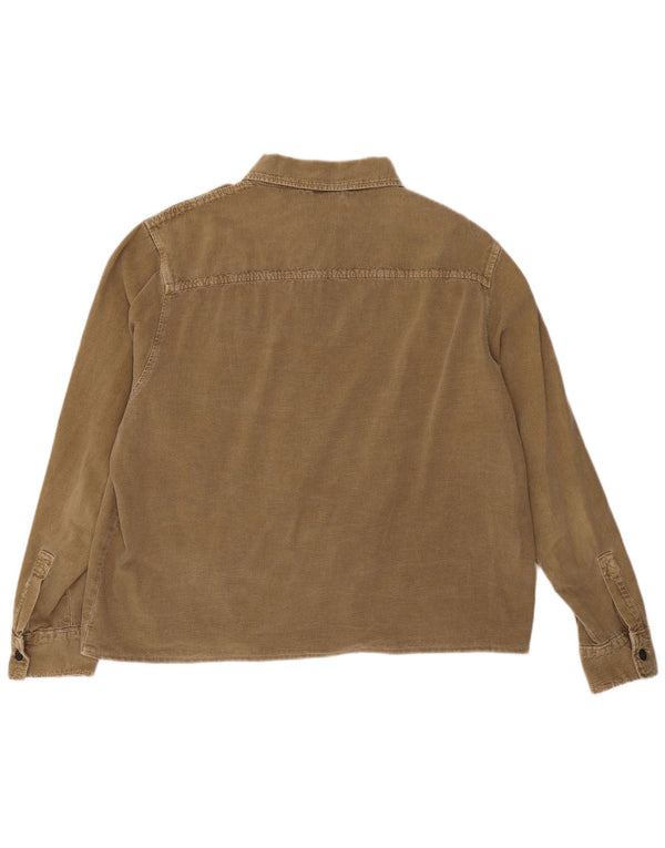 Zara Chemise Homme XL Marron