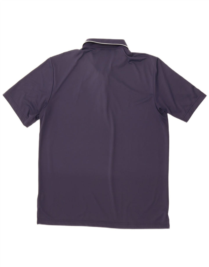 Adidas Polo Homme Bleu Marine Moyen Polyester