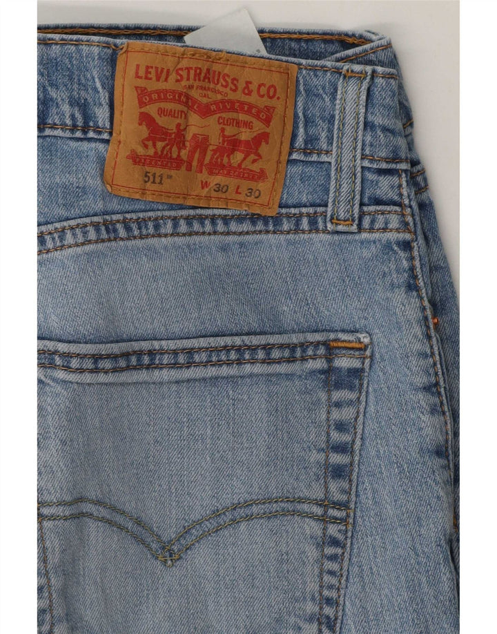 Levi's Jean Slim 511 Homme Bleu W30 L30 Coton