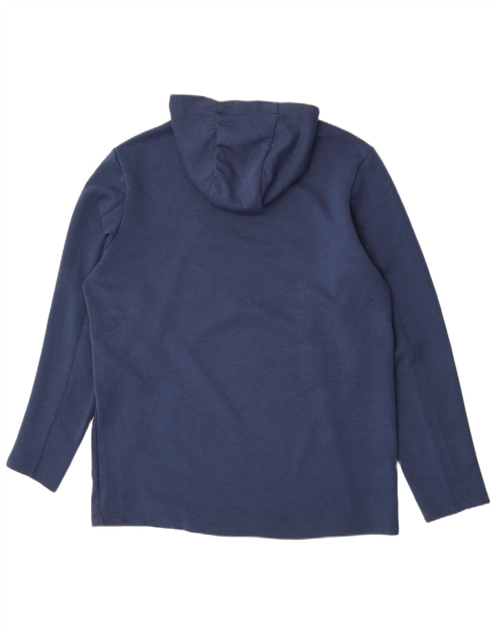 Jako Pull à capuche pour homme XL Bleu marine Polyester