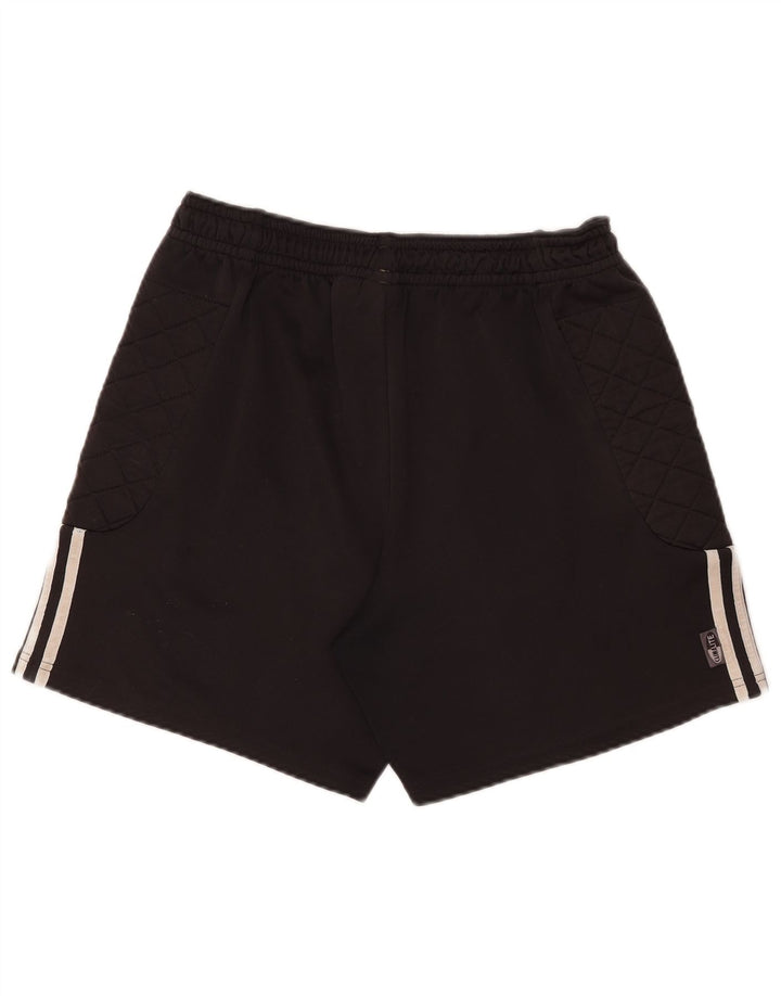 Adidas Short de sport Climalite pour homme en polyester rayé noir moyen