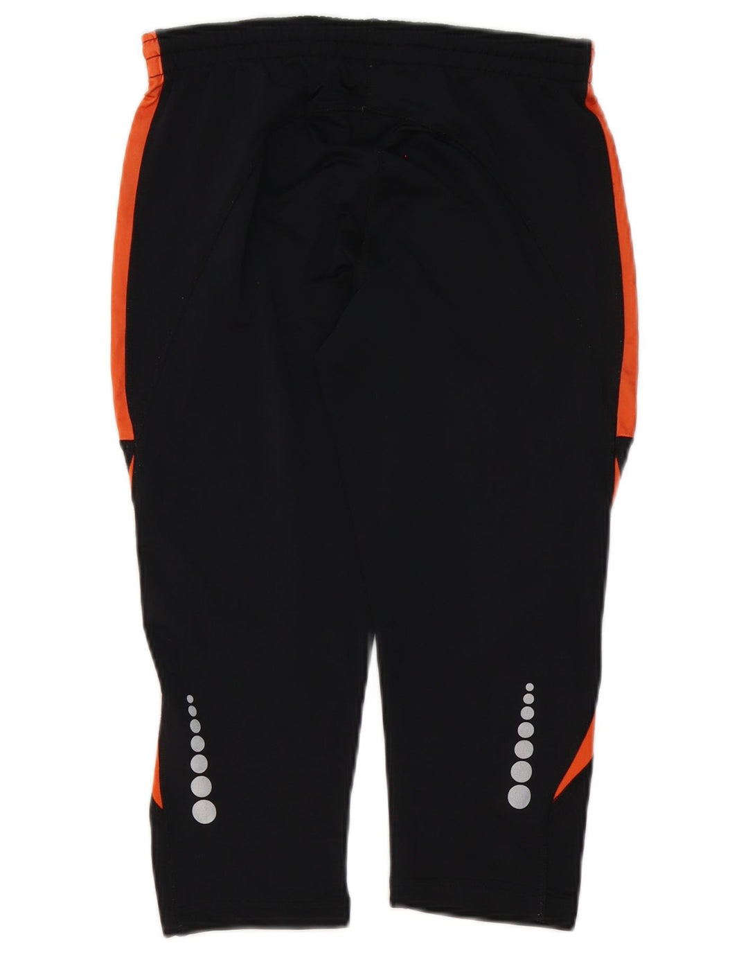 Asics Bermuda Sport Short UK 14 Grand Noir Polyester Colorblock