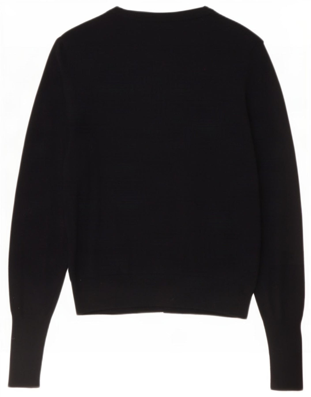 Marks & Spencer Pull Cardigan Femme UK 10 Petit Viscose Noir