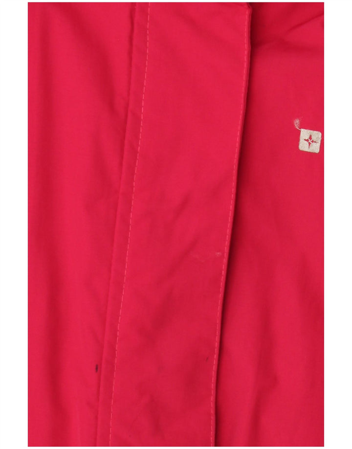 MOUNTAIN WAREHOUSE Veste coupe-vent pour femme UK 14 Large Red Colourblock
