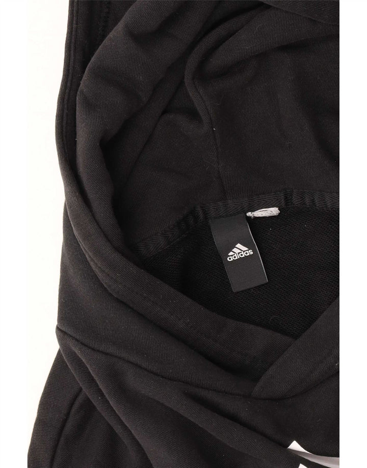 Adidas Pull à capuche graphique pour homme Petit Noir