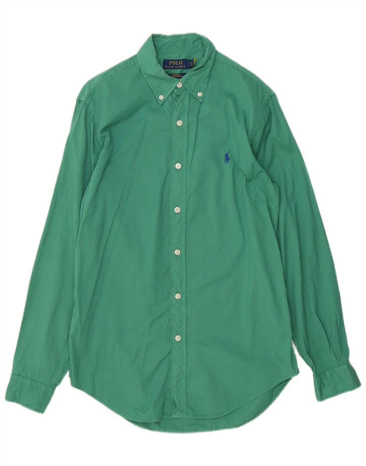 Polo Ralph Lauren Chemise sur mesure pour homme Petit coton vert