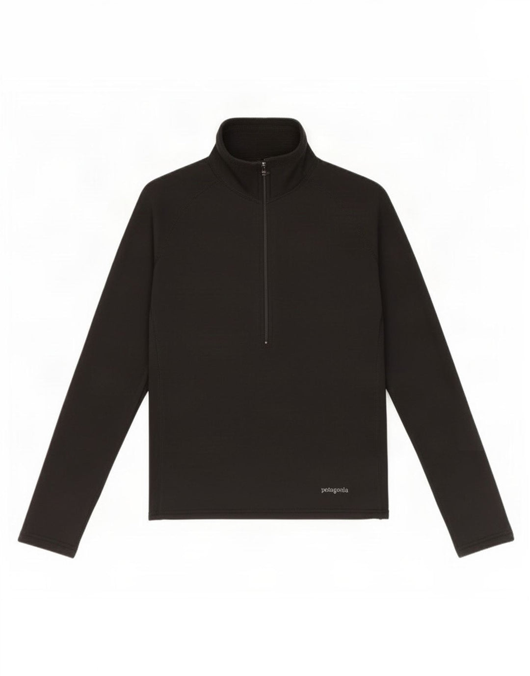 Patagonia Haut de survêtement à col zippé pour femme UK 10 Small Noir